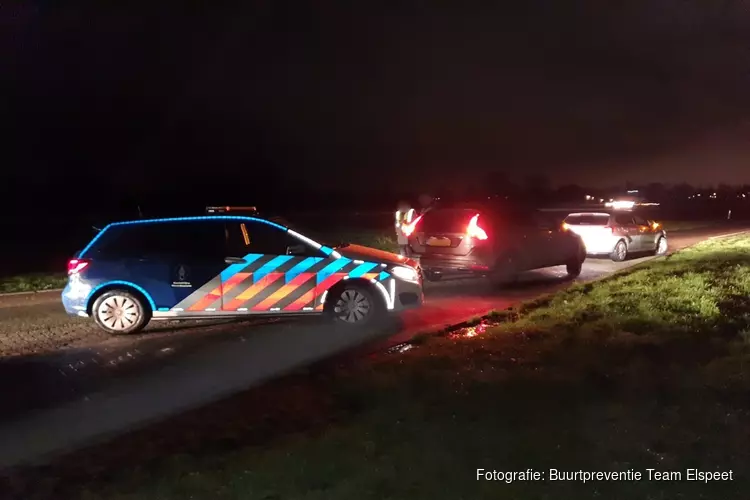 Mogelijke inbreker klem gereden na wilde achtervolging op A28