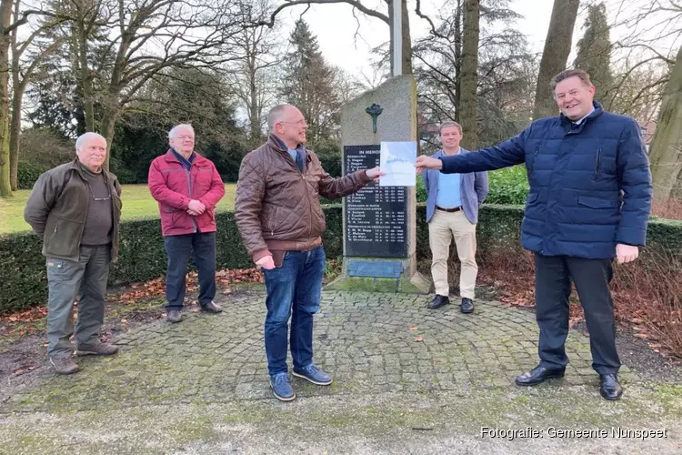 Plan voor aanpassing herdenkingsmonument Park 40-45