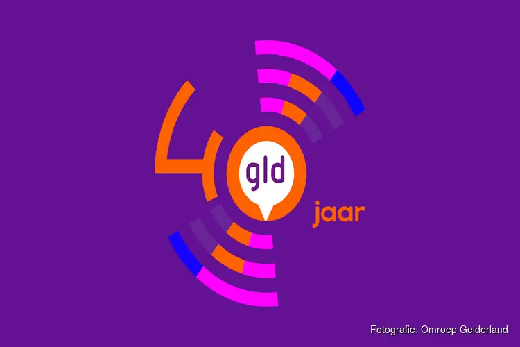 Omroep Gelderland viert 40-jarig jubileum en trakteert
