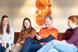 Bezoek bij Wivé Techniek van drievoudig wereldkampioene (baanwielrennen) Hetty van der Wouw