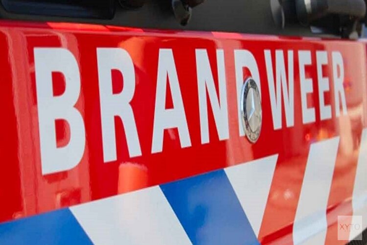 Woningbrand aan Eendenparkweg in Ermelo