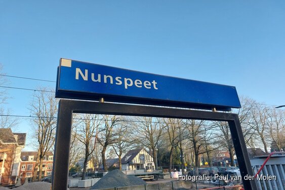 Feestelijke afronding herinrichting stationsomgeving Nunspeet op 20 maart