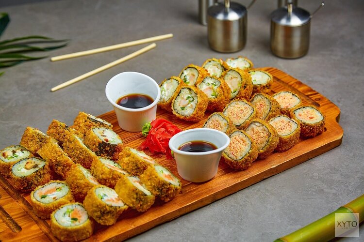 Sushi eten in Nunspeet