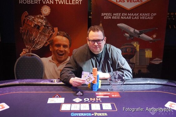 Martin uit Harderwijk kwalificeert zich voor finale ONK Poker in Ermelo!