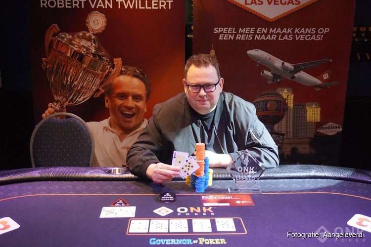 Martin uit Harderwijk kwalificeert zich voor finale ONK Poker in Ermelo!