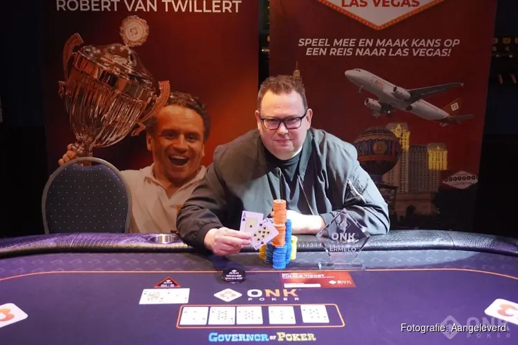 Martin uit Harderwijk kwalificeert zich voor finale ONK Poker in Ermelo!