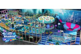 Dolfinarium deelt eerste beelden van nieuwe indoor speeltuin Atlantis