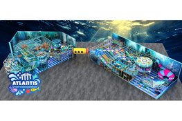 Dolfinarium deelt eerste beelden van nieuwe indoor speeltuin Atlantis
