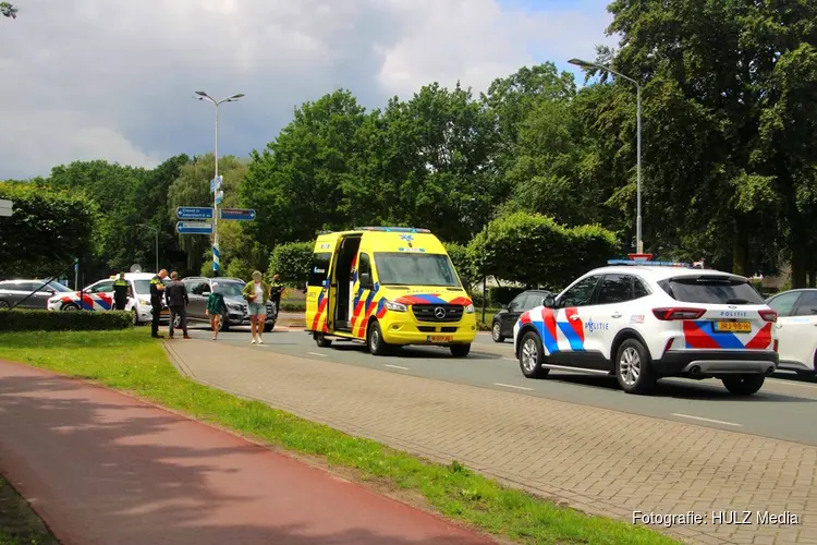 Fietser gewond na aanrijding op Harderwijkerweg in Nunspeet