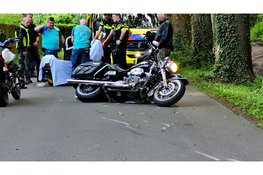 Motorrijder uit Harderwijk raakt gewond na eenzijdig ongeval op Oudeweg in Hulshorst
