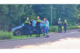 Kop-staartbotsing op Elburgerweg in Nunspeet