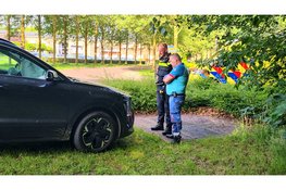 Kop-staartbotsing op Elburgerweg in Nunspeet