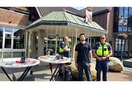 Meld Misdaad Anoniem informeert bezoekers op weekmarkt in Nunspeet