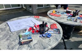 Meld Misdaad Anoniem informeert bezoekers op weekmarkt in Nunspeet
