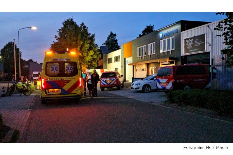 Man met spoed naar ziekenhuis na incident met gevaarlijke stoffen in Nunspeet