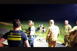 Auto volledig uitgebrand in Nunspeet