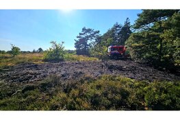Opnieuw heidebrand aan ’t Frusselt in Vierhouten, brandweer vermoedt brandstichting