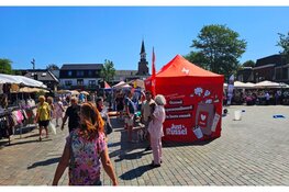 Eerste zomermarkt Nunspeet zonovergoten van start
