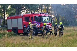 Brand in bedrijfsgebouw aan F.A. Molijnlaan in Nunspeet