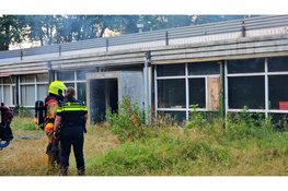 Brand in bedrijfsgebouw aan F.A. Molijnlaan in Nunspeet