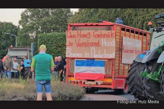 Boerenprotesten in Nunspeet, Wezep en Elburg: actie tegen stikstofplannen kabinet