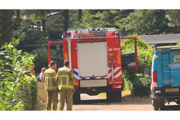 Brand in toilet van recreatiewoning op camping Samoza snel onder controle