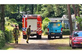 Brand in toilet van recreatiewoning op camping Samoza snel onder controle