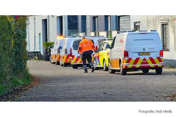 Trein evacuatie door verdacht pakket in Harderwijk