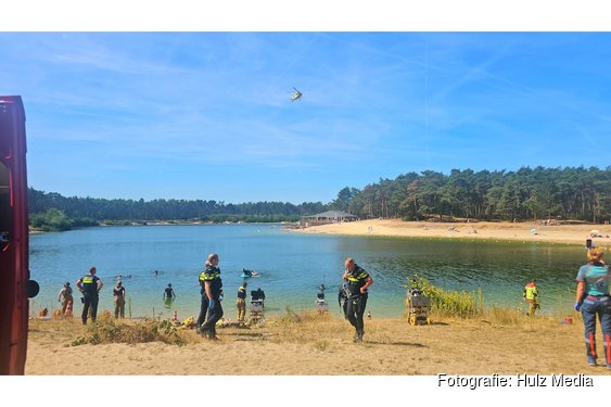 Twee personen uit water gehaald bij grote zoekactie Zandenplas Nunspeet
