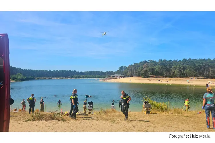 Twee personen uit water gehaald bij grote zoekactie Zandenplas Nunspeet