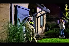 Rookmelder leidt hulpdiensten naar woninginbraak aan Vlierweg in Nunspeet