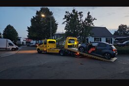 Brommer en auto botsen op Marconiweg in Nunspeet