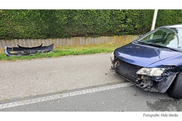 Baby ongedeerd na forse botsing op N310 bij Doornspijk