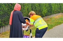 Baby ongedeerd na forse botsing op N310 bij Doornspijk