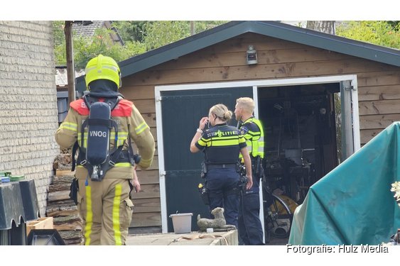 Zwembadpomp veroorzaakt brand in Vierhouten