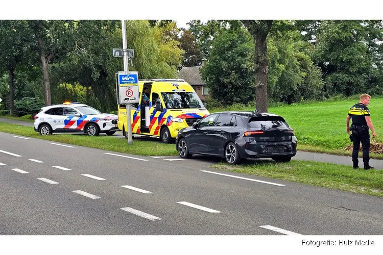 Kopstaartbotsing op Zuiderzeestraatweg Oost bij Elburg