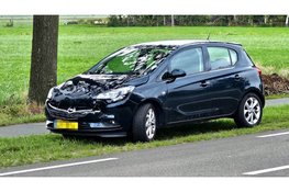 Kopstaartbotsing op Zuiderzeestraatweg Oost bij Elburg