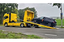 Kopstaartbotsing op Zuiderzeestraatweg Oost bij Elburg