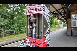Brandweer zoekt naar brand bij NS-station Nunspeet, warme kabel aangetroffen