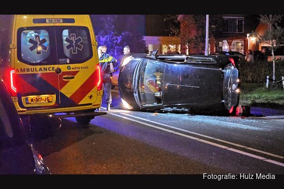 55-jarige man uit Nunspeet meegenomen na ongeval op Deventerweg in Harderwijk