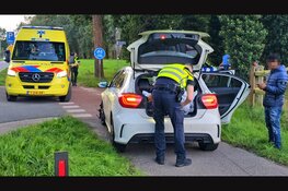 Kopstaartbotsing op Eperweg in ’t Harde, één passagier nagekeken