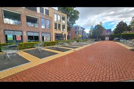Parkeerplaats in Nunspeet verandert in wagenpark voor winkelkarretjes