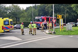 Zündapp-brommer hard geschept op N309 bij Epe, bestuurder naar ziekenhuis