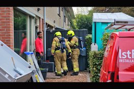 Gasleiding geraakt tijdens werkzaamheden aan woning in Nunspeet