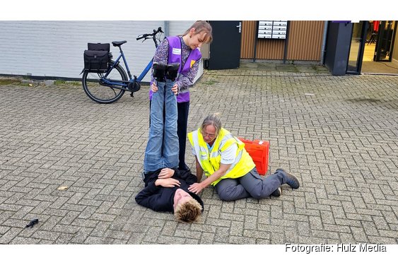 Oefening noodsteunpunt Nunspeet verloopt niet helemaal zoals gehoopt na scenario met zwaargewonden