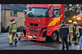 Vrachtwagen ramt boom en hekwerk bij school in Elburg, kinderen komen met schrik vrij